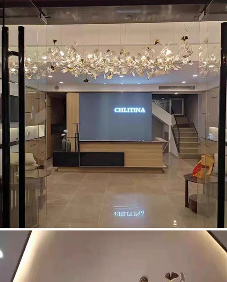 Luminaire Lustre design nordique en cristal – Référence : Elysia3857-ILLUMEEN.COM