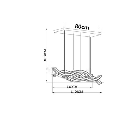 Luminaire Suspension design contemporain en cristal – Référence : Maélys4723-ILLUMEEN.COM