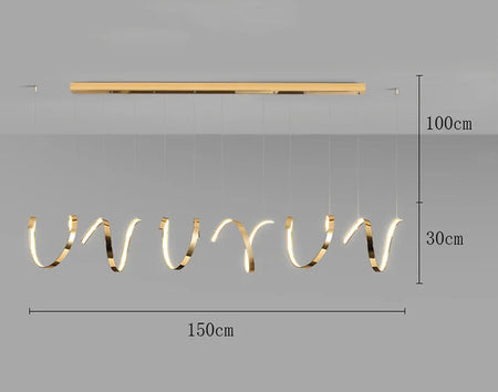 Luminaire Suspension design contemporain en métal – Référence : Orin5837-ILLUMEEN.COM