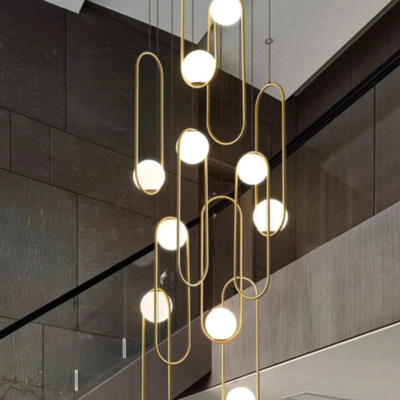 Luminaire Suspension design contemporain en métal – Référence : Aurelien5723-ILLUMEEN.COM