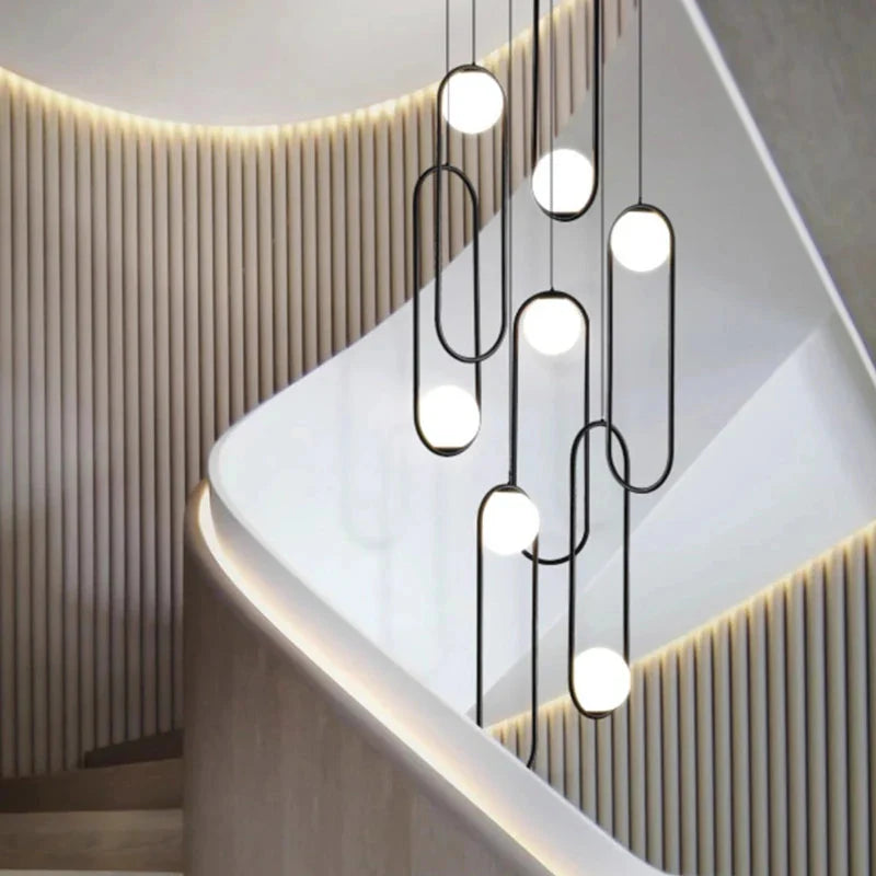 Luminaire Suspension design contemporain en métal – Référence : Aurelien5723-ILLUMEEN.COM