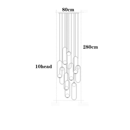 Luminaire Suspension design contemporain en métal – Référence : Aurelien5723-ILLUMEEN.COM