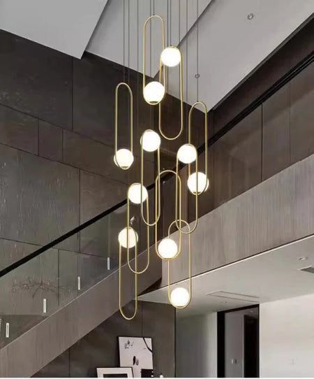Luminaire Suspension design contemporain en métal – Référence : Aurelien5723-ILLUMEEN.COM