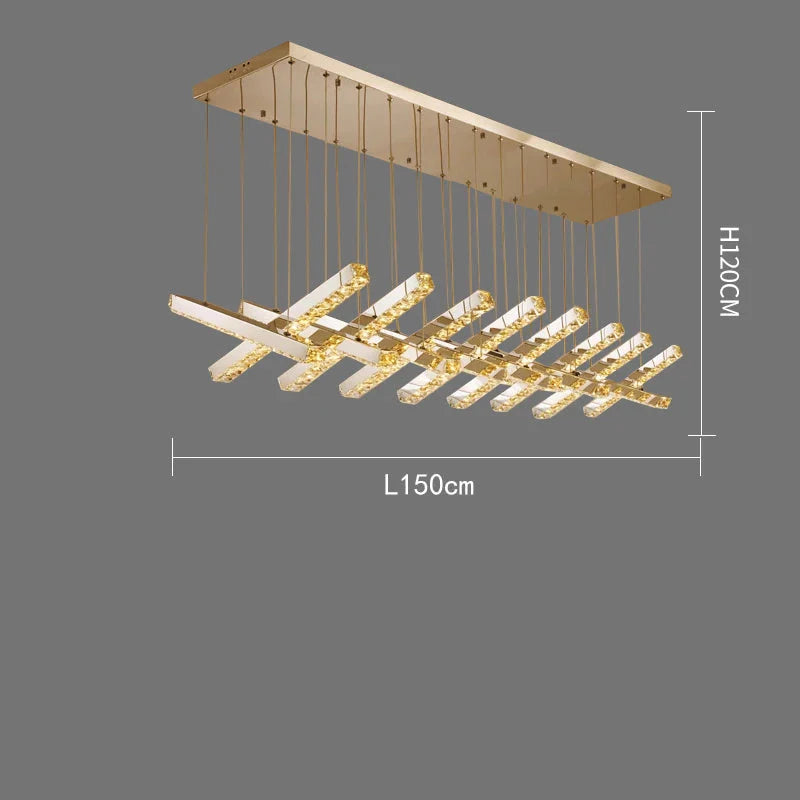 Luminaire Suspension finition brillante argentée – Référence : Olympe4263-ILLUMEEN.COM