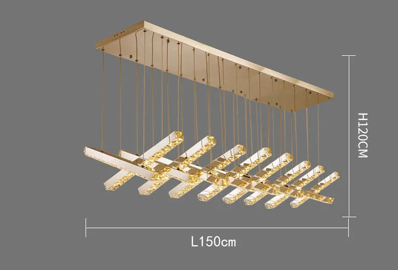 Luminaire Suspension finition brillante argentée – Référence : Olympe4263-ILLUMEEN.COM