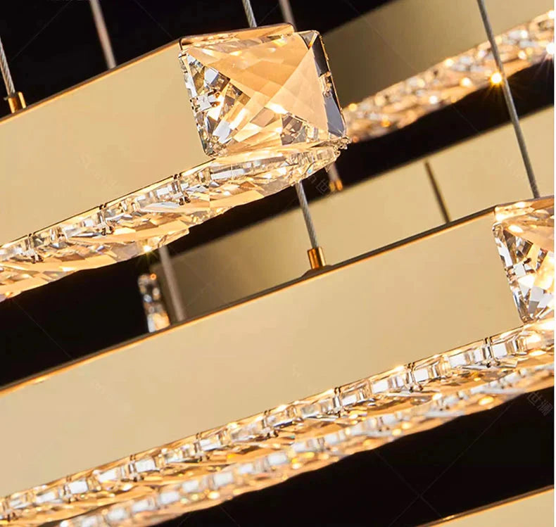 Luminaire Suspension finition brillante argentée – Référence : Olympe4263-ILLUMEEN.COM