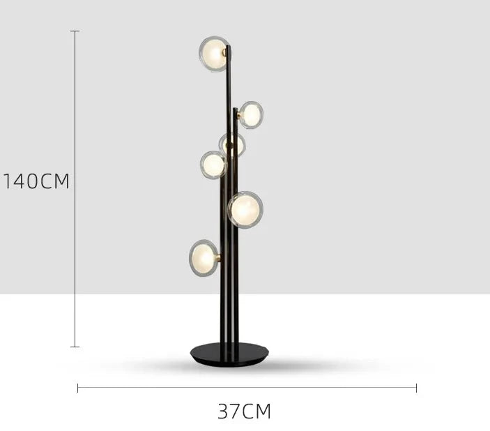 Luminaire Lampadaire design nordique élégant – Référence : Alaric1234-ILLUMEEN.COM