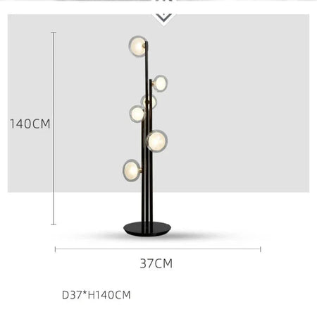 Luminaire Lampadaire design nordique élégant – Référence : Alaric1234-ILLUMEEN.COM