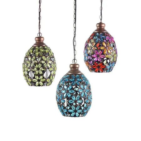 Luminaire Suspension finition cuivre brossé – Référence : Télian4829-ILLUMEEN.COM