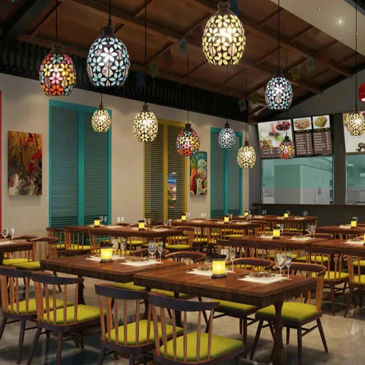 Luminaire Suspension finition cuivre brossé – Référence : Télian4829-ILLUMEEN.COM