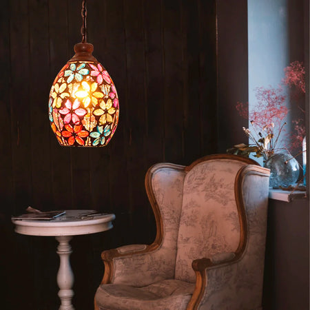 Luminaire Suspension finition cuivre brossé – Référence : Télian4829-ILLUMEEN.COM