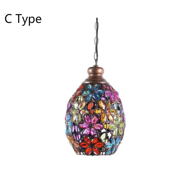 Luminaire Suspension finition cuivre brossé – Référence : Télian4829-ILLUMEEN.COM