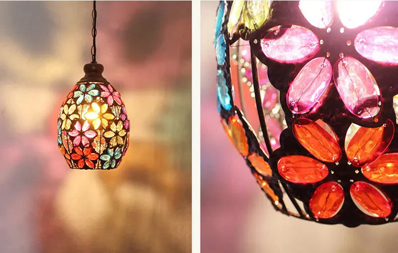 Luminaire Suspension finition cuivre brossé – Référence : Télian4829-ILLUMEEN.COM