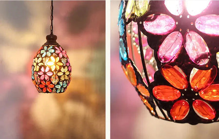 Luminaire Suspension finition cuivre brossé – Référence : Télian4829-ILLUMEEN.COM