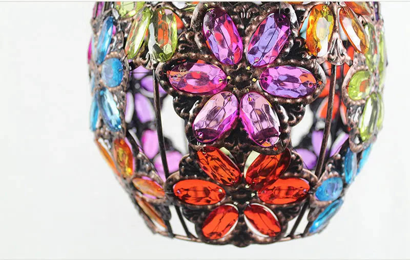 Luminaire Suspension finition cuivre brossé – Référence : Télian4829-ILLUMEEN.COM