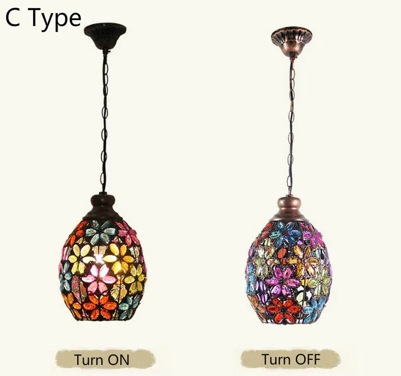 Luminaire Suspension finition cuivre brossé – Référence : Télian4829-ILLUMEEN.COM