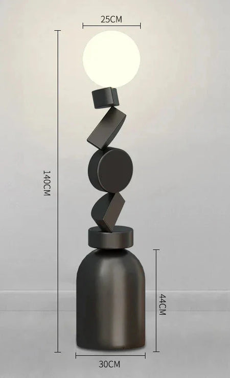 Luminaire Lampadaire style épuré – Référence : Cyane1947-ILLUMEEN.COM