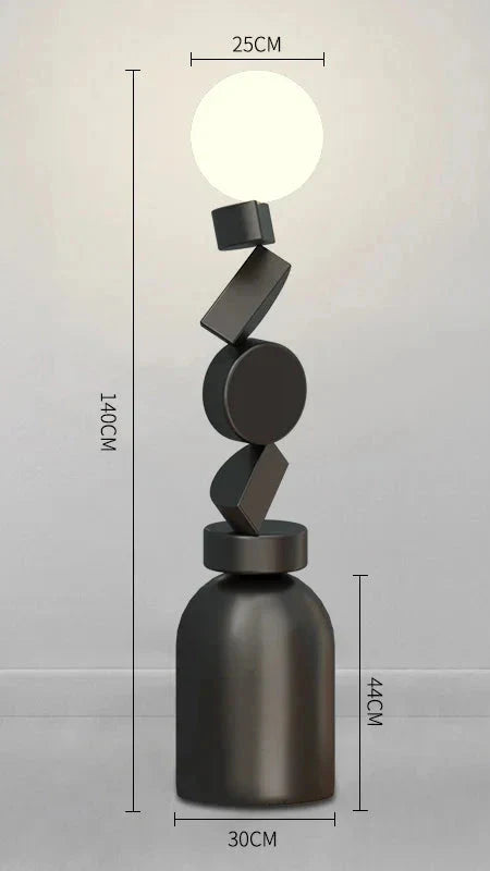 Luminaire Lampadaire style épuré – Référence : Cyane1947-ILLUMEEN.COM