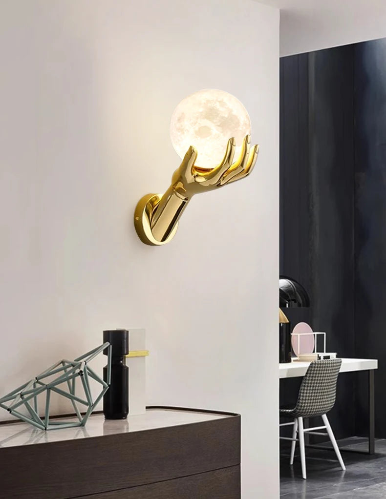 Luminaire Applique Murale dorée - Référence: Mira1045-ILLUMEEN.COM