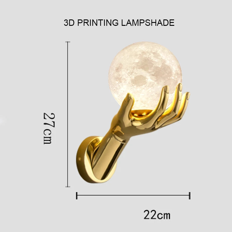 Luminaire Applique Murale dorée - Référence: Mira1045-ILLUMEEN.COM