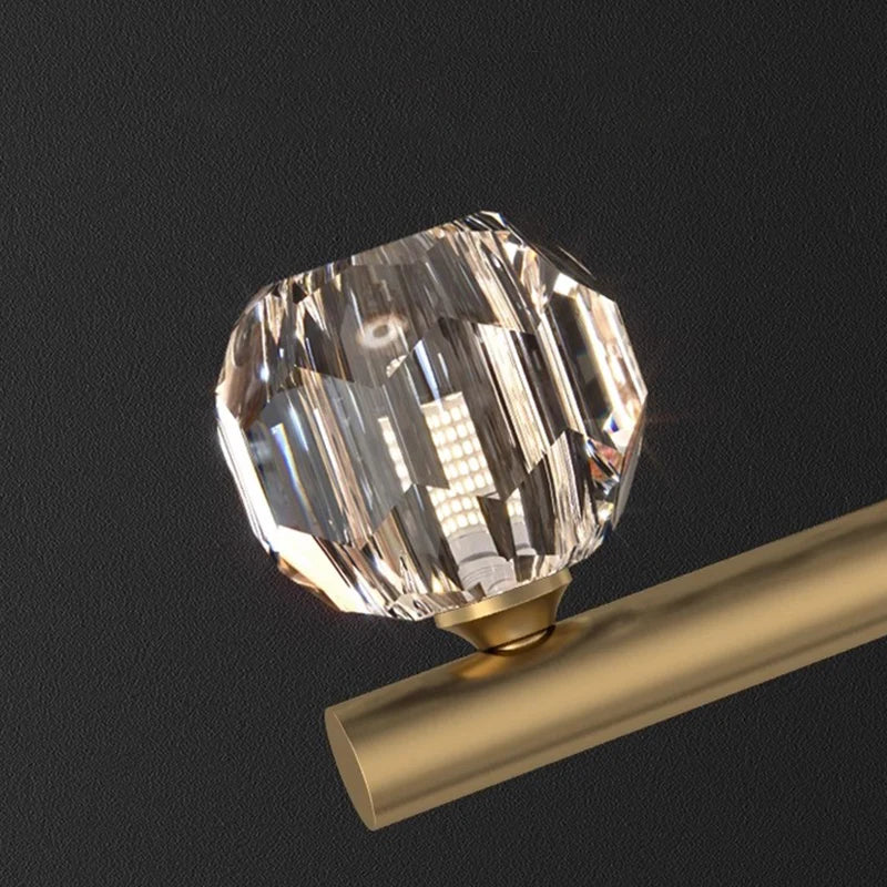 Luminaire Suspension cristal étincelant – Référence : Marvyn4652-ILLUMEEN.COM