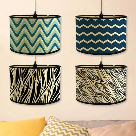 Luminaire Abat-Jour texture naturelle – Référence : Léo-ILLUMEEN.COM