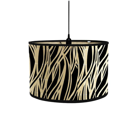 Luminaire Abat-Jour texture naturelle – Référence : Léo-ILLUMEEN.COM