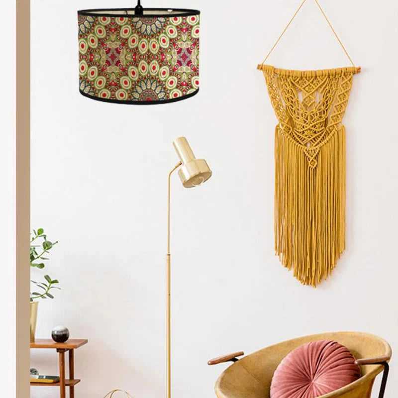 Luminaire Abat-Jour texture naturelle – Référence : Léo-ILLUMEEN.COM