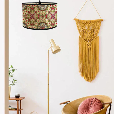 Luminaire Abat-Jour texture naturelle – Référence : Léo-ILLUMEEN.COM