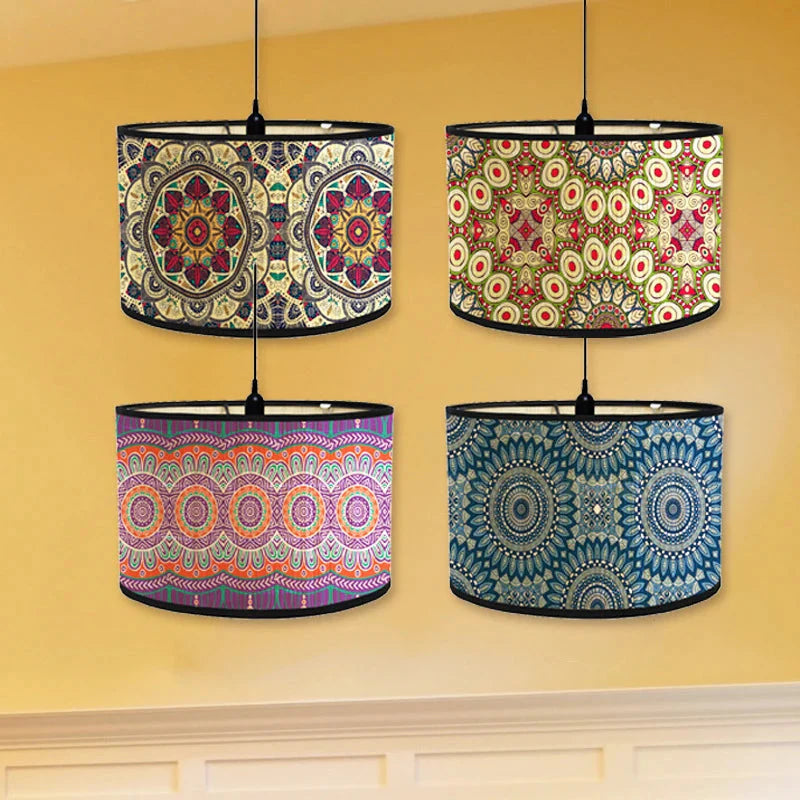 Luminaire Abat-Jour texture naturelle – Référence : Léo-ILLUMEEN.COM