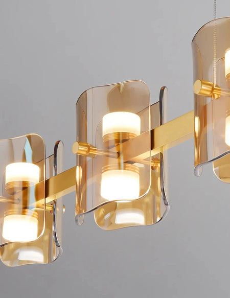 Luminaire Suspension forme organique en métal – Référence : Marisol4827-ILLUMEEN.COM