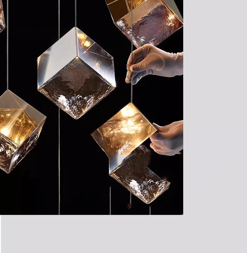 Luminaire Suspension finition brillante argentée – Référence : Marvyn6723-ILLUMEEN.COM