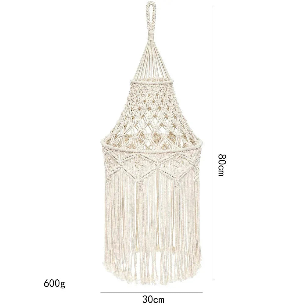 Luminaire Abat-Jour design tissé crème – Référence : Éloi-ILLUMEEN.COM