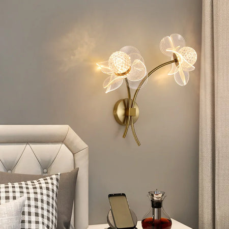 Luminaire Applique Murale lotus – Référence: Thaïs2047-ILLUMEEN.COM
