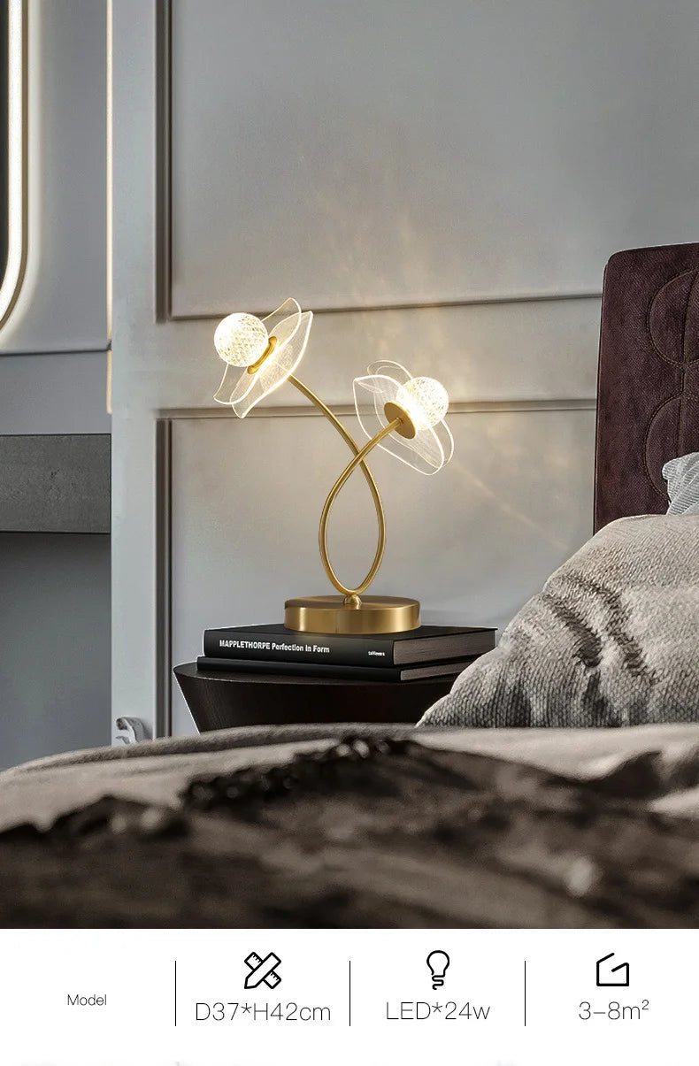 Luminaire Applique Murale lotus – Référence: Thaïs2047-ILLUMEEN.COM