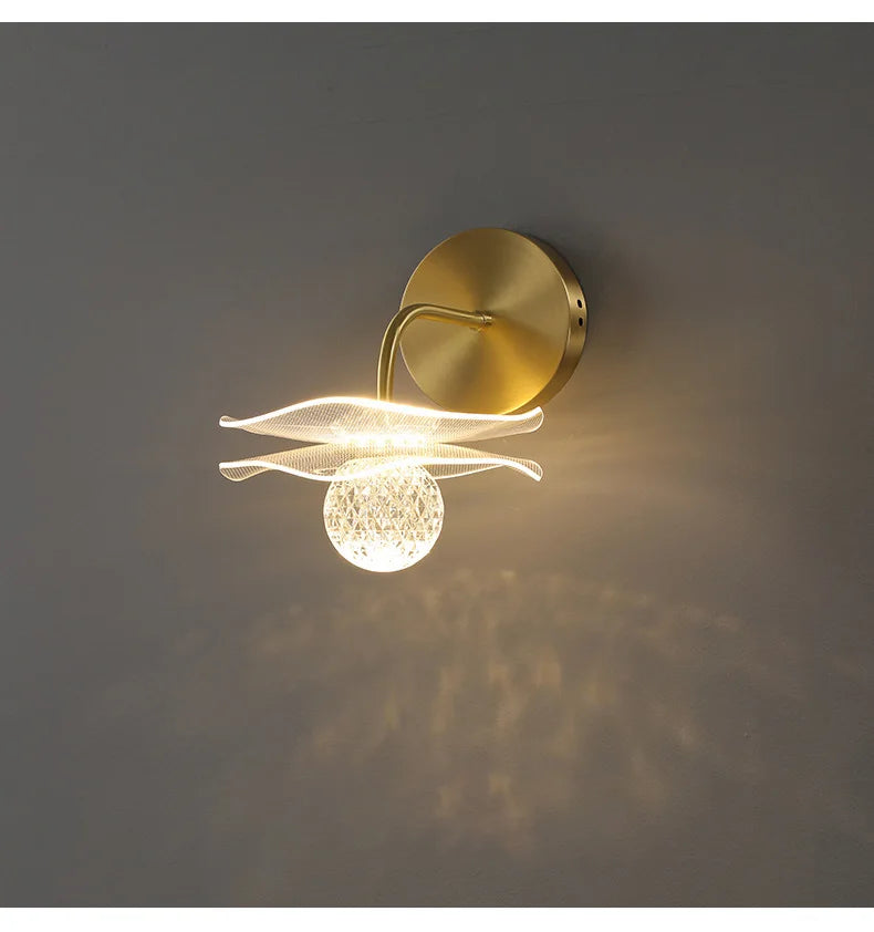 Luminaire Applique Murale lotus – Référence: Thaïs2047-ILLUMEEN.COM