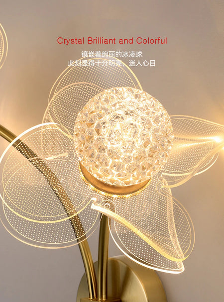 Luminaire Applique Murale lotus – Référence: Thaïs2047-ILLUMEEN.COM