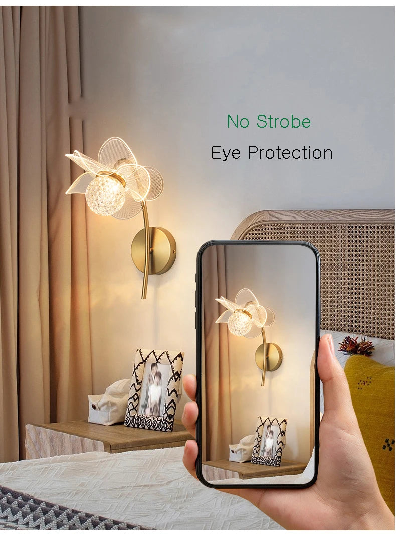 Luminaire Applique Murale lotus – Référence: Thaïs2047-ILLUMEEN.COM