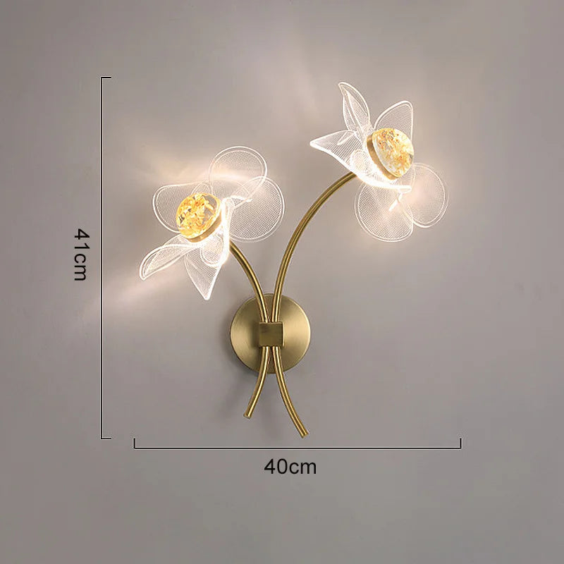 Luminaire Applique Murale lotus – Référence: Thaïs2047-ILLUMEEN.COM