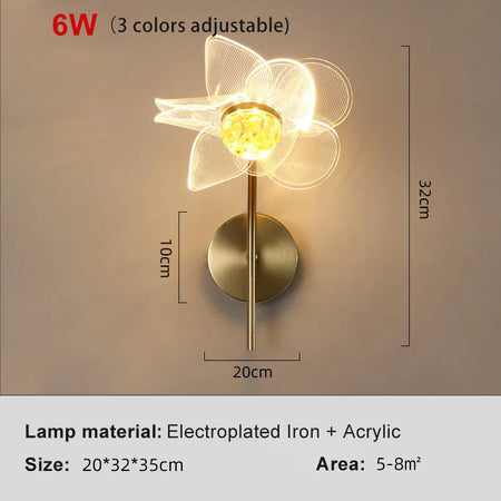 Luminaire Applique Murale lotus – Référence: Thaïs2047-ILLUMEEN.COM