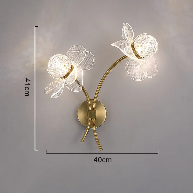 Luminaire Applique Murale lotus – Référence: Thaïs2047-ILLUMEEN.COM