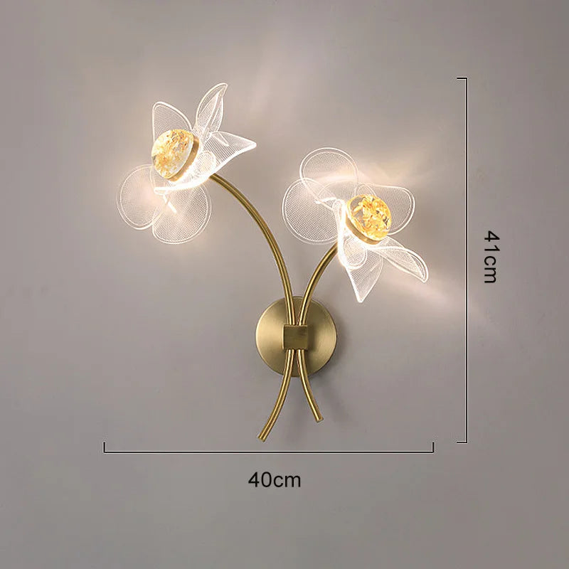 Luminaire Applique Murale lotus – Référence: Thaïs2047-ILLUMEEN.COM