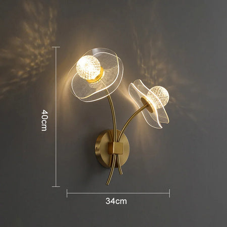Luminaire Applique Murale lotus – Référence: Thaïs2047-ILLUMEEN.COM