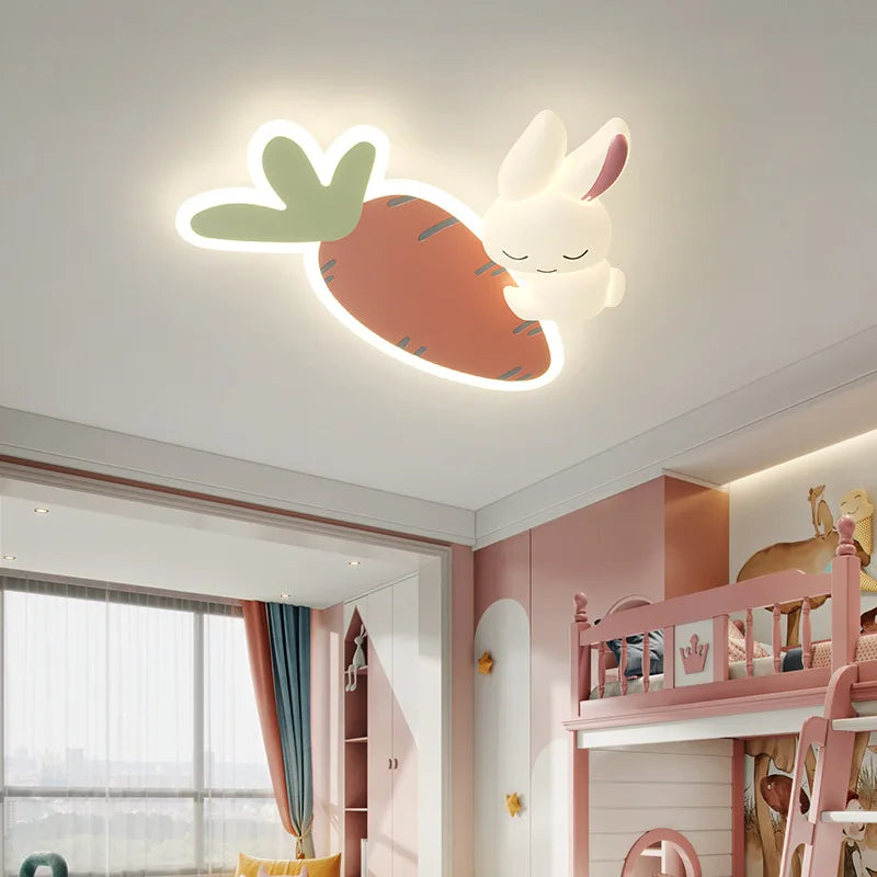 Luminaire Enfant Carotte Lapin – Référence: Louna3821-ILLUMEEN.COM