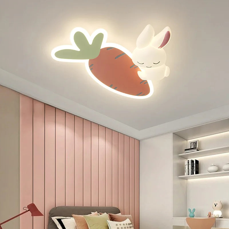 Luminaire Enfant Carotte Lapin – Référence: Louna3821-ILLUMEEN.COM