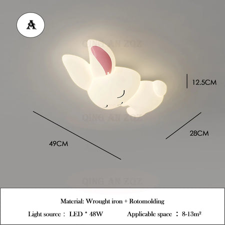 Luminaire Enfant Carotte Lapin – Référence: Louna3821-ILLUMEEN.COM