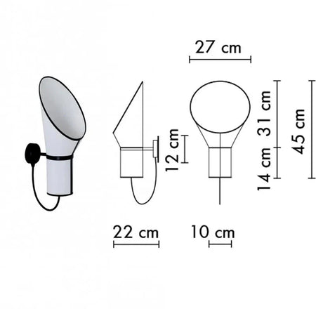 Luminaire Lampadaire design élégant – Référence : Noémi1843-ILLUMEEN.COM