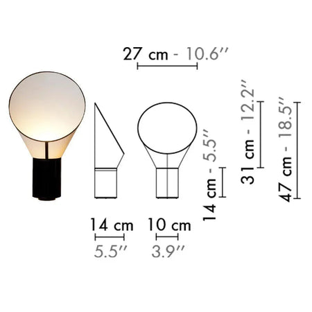 Luminaire Lampadaire design élégant – Référence : Noémi1843-ILLUMEEN.COM