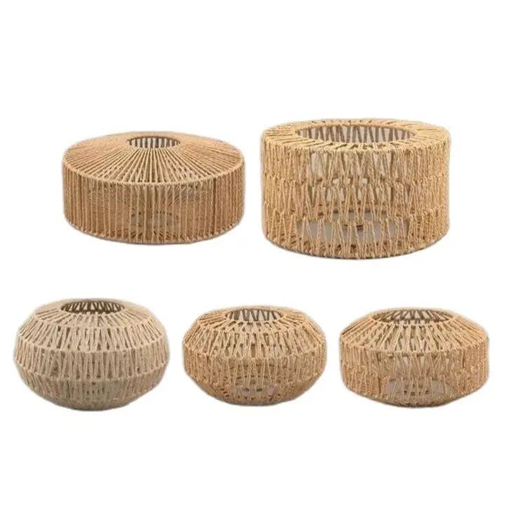 Luminaire Abat-Jour tissé à la main – Référence : Alaric-ILLUMEEN.COM