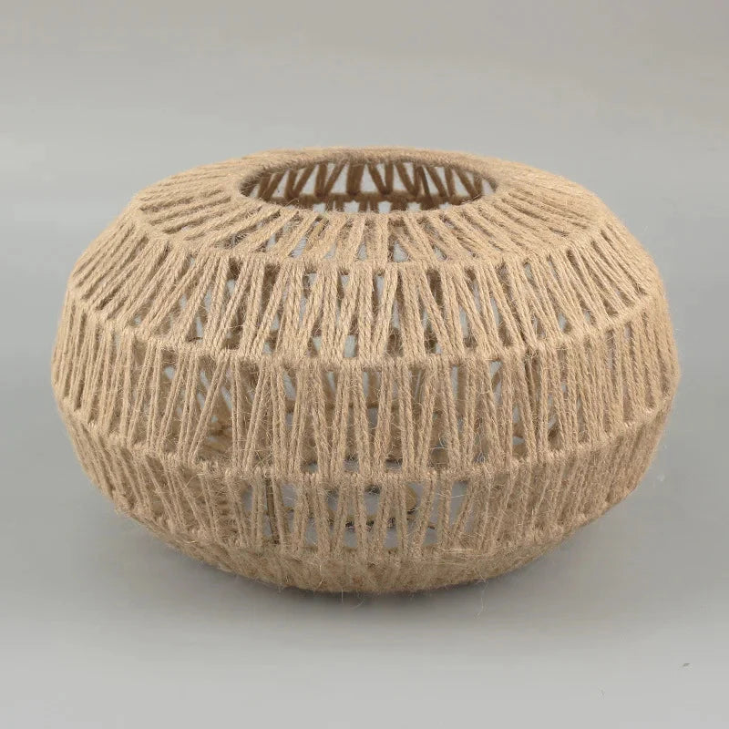 Luminaire Abat-Jour tissé à la main – Référence : Alaric-ILLUMEEN.COM